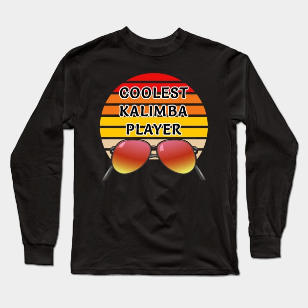 Coolest Kalimba Player Long Sleeve T-Shirt by coloringiship